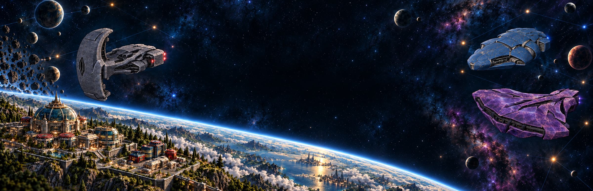 Imperium — fleets above a terraformed world