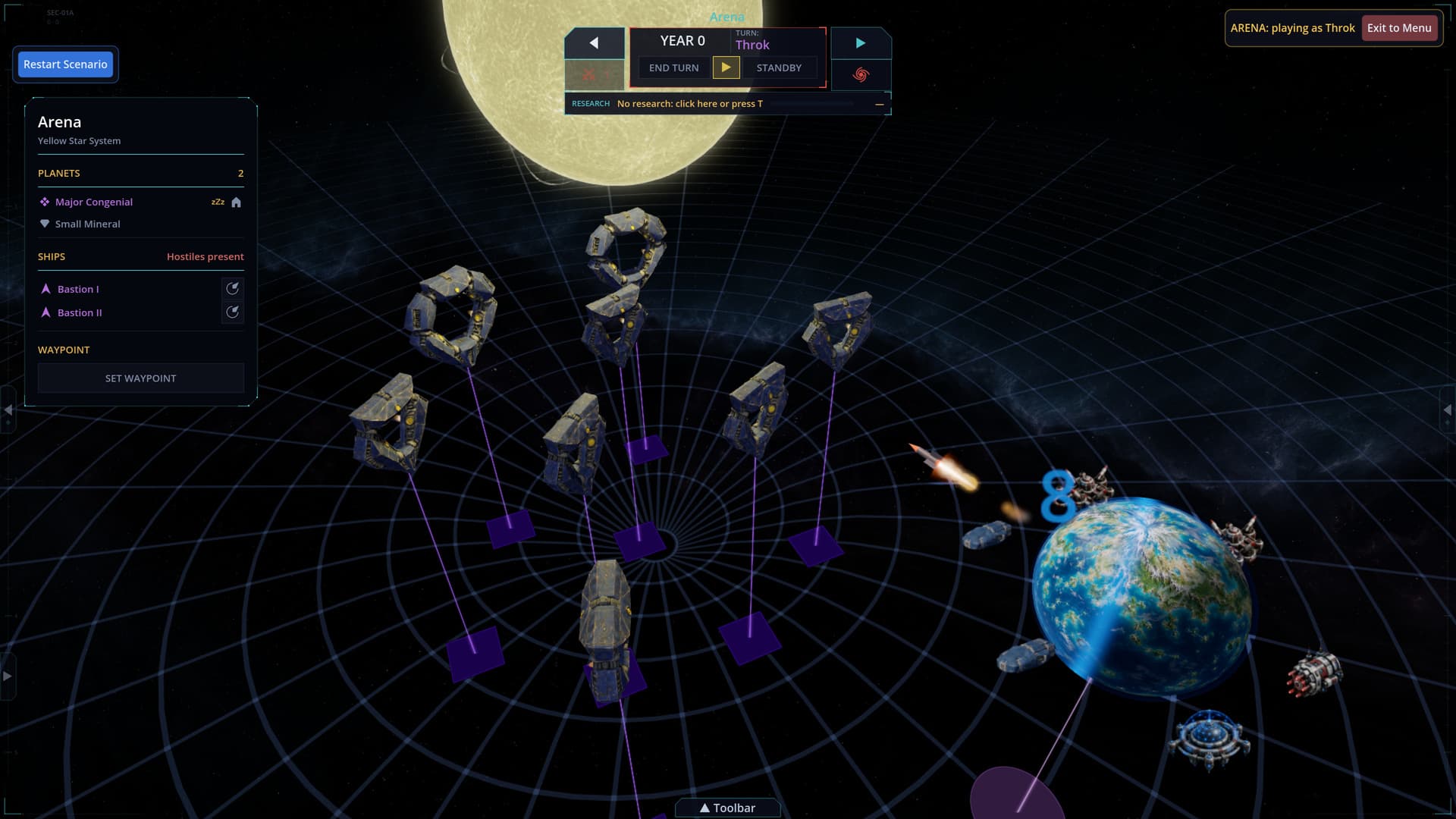 Imperium screenshot: Orbital Siege