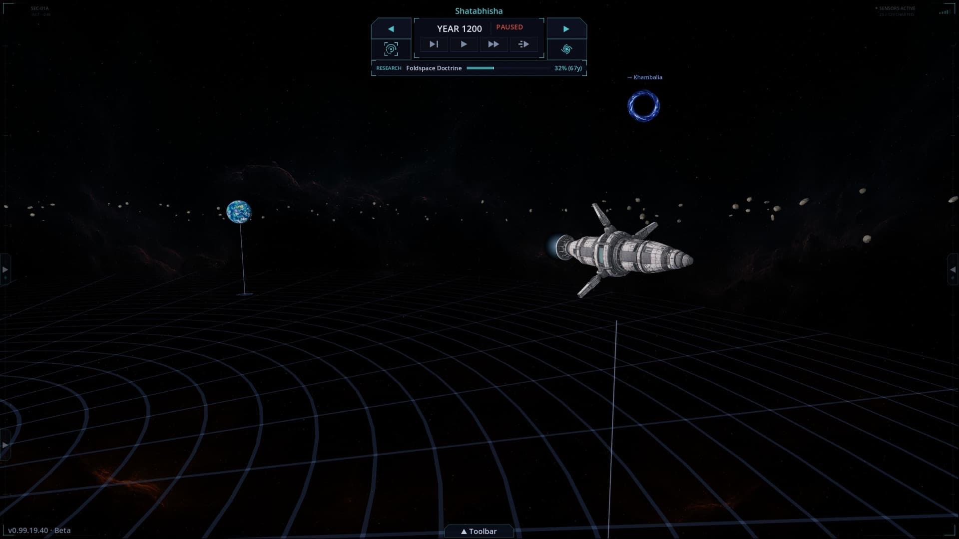Imperium screenshot: Deep Space Exploration