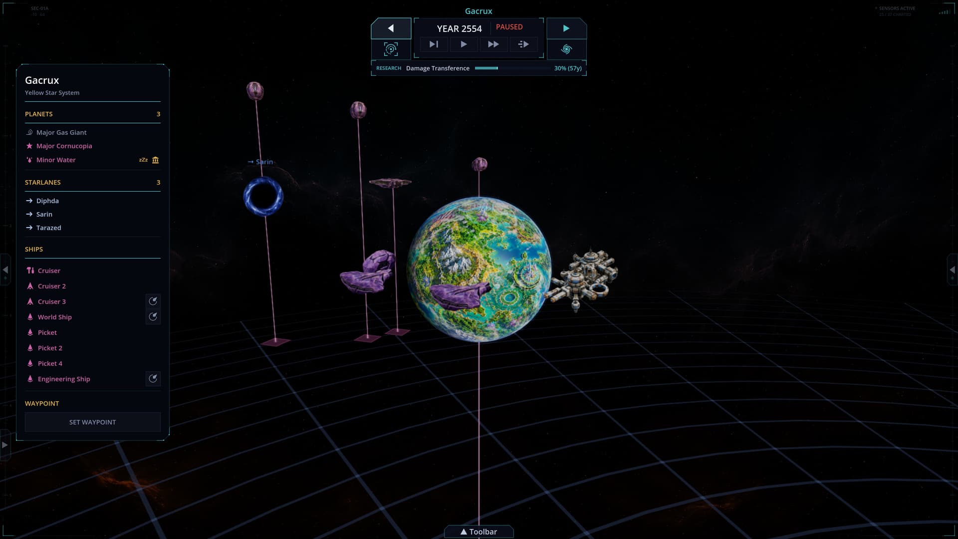 Imperium screenshot: Orbital Infrastructure