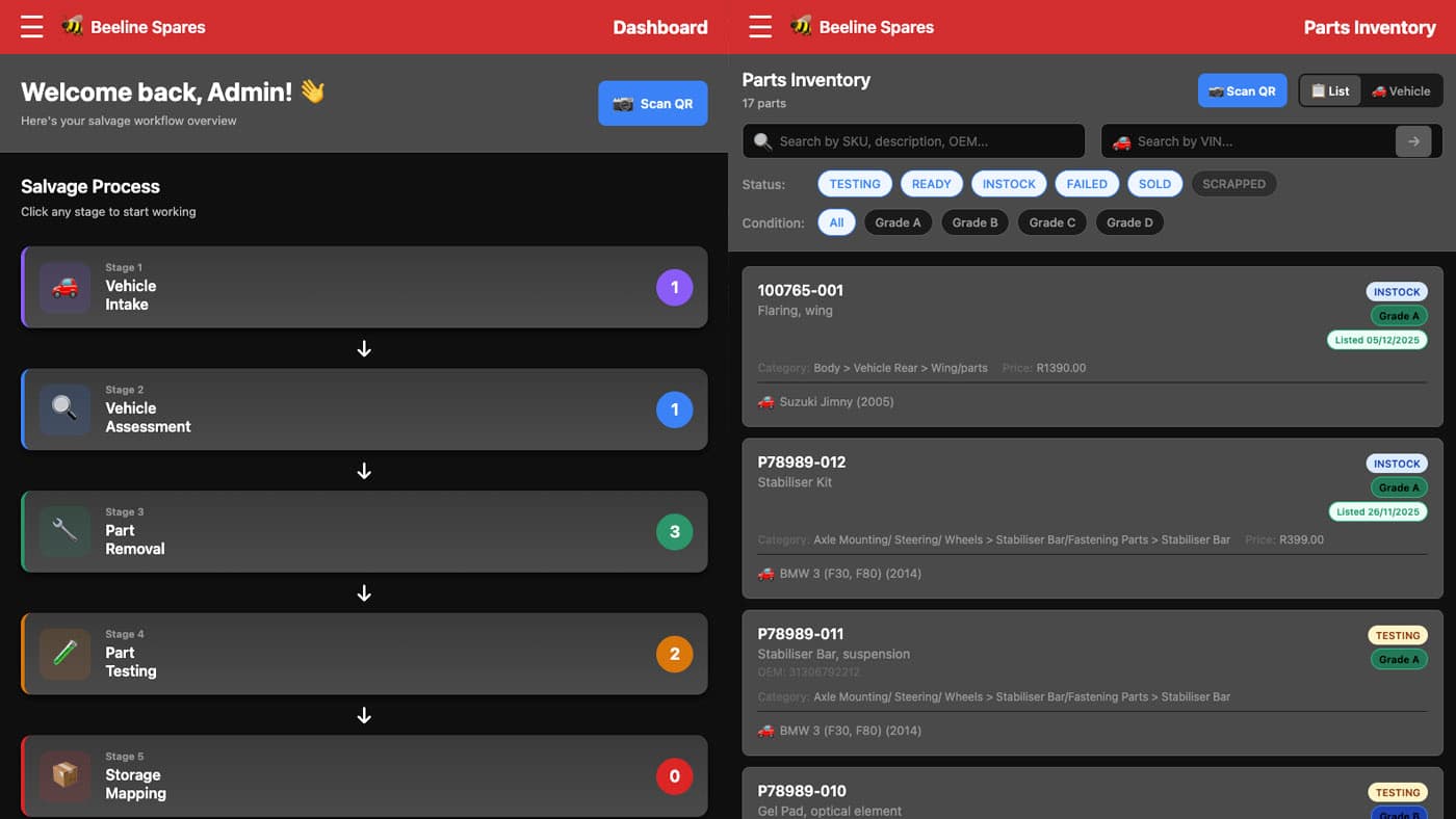 Vehicle Salvage System